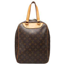 Brown Louis Vuitton Monogram Excursion Handbag Brown