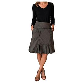 Falda midi Guess by Marciano verde de algodón elástico Verde