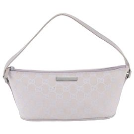 Saco de mão tote Gucci GG Canvas Leather Roxo
