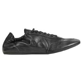 Prada Collaps Leather Sneaker Schwarz