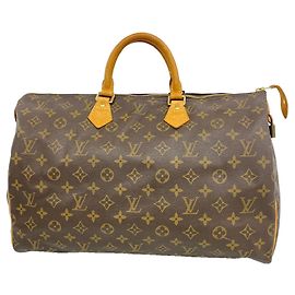 Louis Vuitton Monogram Speedy 40 Handtasche Braun