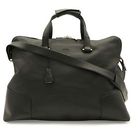LOEWE Anagram Boston Bag Black