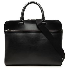 Louis Vuitton Black Epi Bassano GM Noir