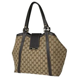 Borsa Tote Gucci GG Canvas Marrone
