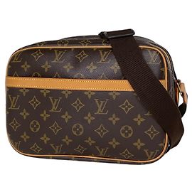 Louis Vuitton Reporter PM Schultertasche Braun