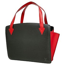 Bolso Louis Vuitton Epi Varenne Negro Roja