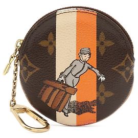 Louis Vuitton Monogram Coin Case Orange Cream