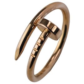 Cartier Juste un Clou Pink Gold Band Ring Golden