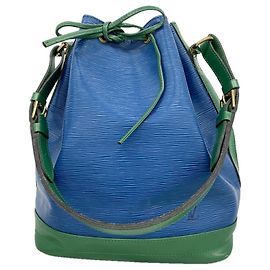 Borsa a tracolla Louis Vuitton Epi Noe Blu Altro