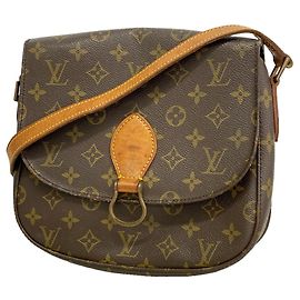 Bolsa de Ombro Louis Vuitton Monogram Saint Cloud GM Marrom