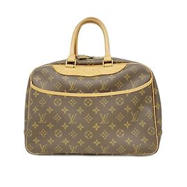 Borsa Louis Vuitton Monogram Deauville Marrone