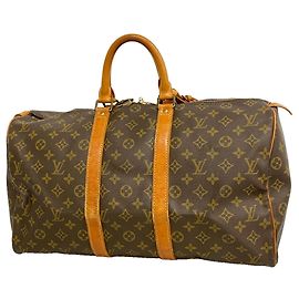 Bolsa Boston Louis Vuitton Marrom