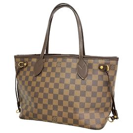 Borsa Tote Louis Vuitton Damier Neverfull PM N51109 Ebene Damier ebene