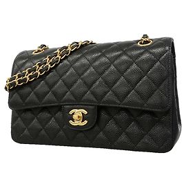 Sac à épaule Chanel Matelassé Noir Noir