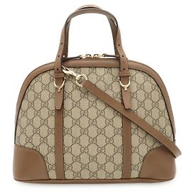 Borsa a tracolla 2WAY Gucci GG Supreme Marrone Beige