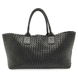 Sac Cabas MM Intrecciato Bottega Veneta Noir