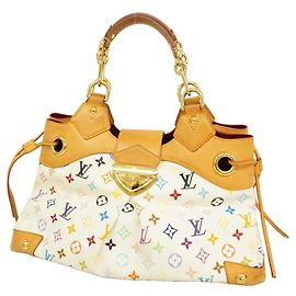 Louis Vuitton Monogram Multicolor Ursula Handtasche Weiß