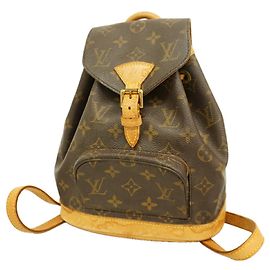 Sac à dos Louis Vuitton Monogram Mini Montsouris Marron