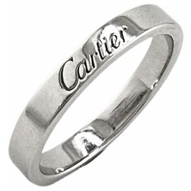 Cartier C Ehering Silber