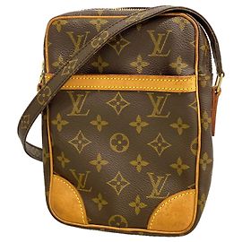 Louis Vuitton Monogram Danube Schultertasche Braun