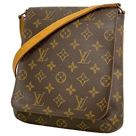 Borsa a tracolla Louis Vuitton Monogram Musette Salsa Marrone