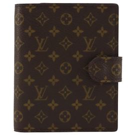 Copertina Agenda Louis Vuitton Monogram Canvas Marrone