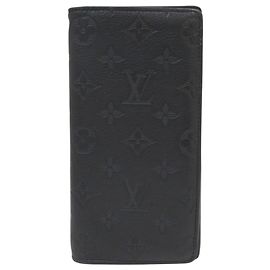 Louis Vuitton Monogram Shadow Münzbeutel Schwarz