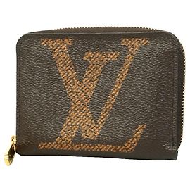 Monedero Zippy Monogram Giant Louis Vuitton Castaño
