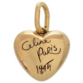 Céline Pendente Cuore Charm Celine D'oro