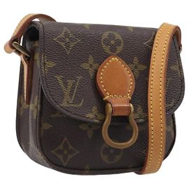 LOUIS VUITTON Bebe Monogram Saint Cloud Shoulder Bag M51245 LV Auth 200200V Monogramma