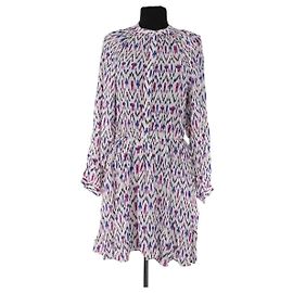 Vestido branco de viscose Isabel Marant Etoile Branco