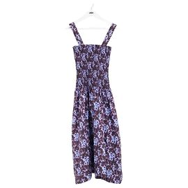 Robe en coton bleu Proenza Schouler Bleu