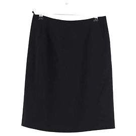 Autre Marque Falda Mugler negra de sintético Negro
