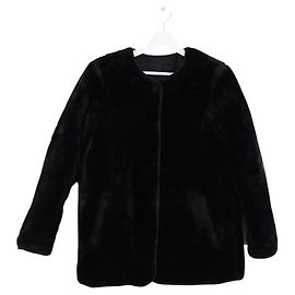 The Kooples Black Synthetic Coat Black