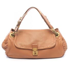 Sac à main Bottega Veneta Intrecciato Marron