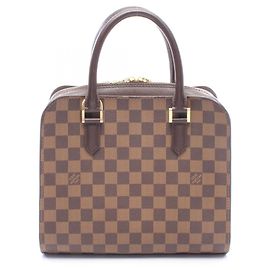 Bolsa de mão Louis Vuitton Triana Marrom Damier ebene