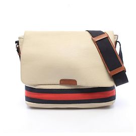 Gucci Sherry Line Shoulder Bag Cream