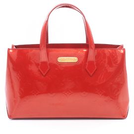 Louis Vuitton Wilshire PM Handbag Red