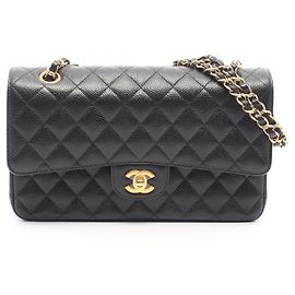 Borsa a tracolla Chanel Matelassé Double Flap Nero