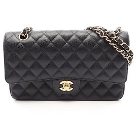 Borsa a tracolla Chanel Matelassé Double Flap Nero