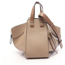 Loewe Hammock Small 2-Way Handbag Beige