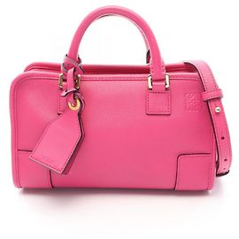 Sac à main 2-Way Loewe Amazona 24 Rose