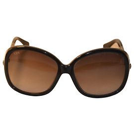 Óculos de sol Tod's TO42 pretos Preto