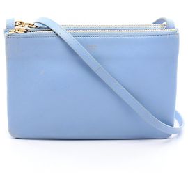 Céline Borsa a tracolla Celine TRIO SMALL Blu