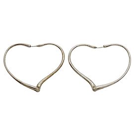 Autre Marque Tiffany & Co. Heart Sterling Silver 925 Earrings Other