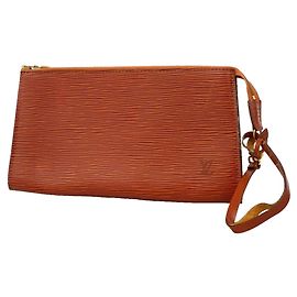 Louis Vuitton Epi Pochette Accessoires Pouch Marron