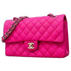 Borsa a tracolla Chanel Matelassé Rosa Rosa
