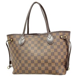 Bolso Tote Louis Vuitton Damier Neverfull PM Damier ebene