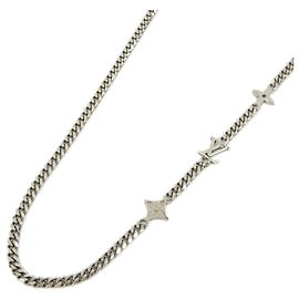 Louis Vuitton Monogram Low Necklace Silvery