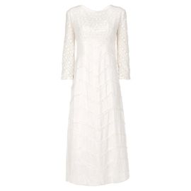 Autre Marque A.N.G.E.L.O. Vintage Cult 1960s Wedding Dress White